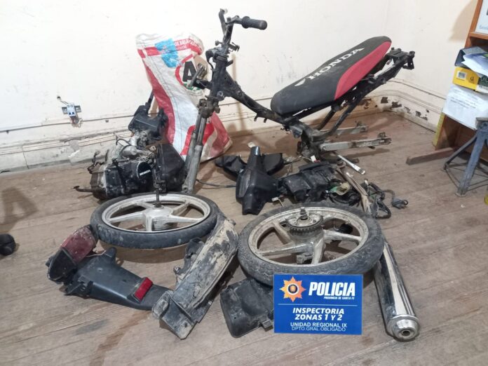 La Polic A Recuper En Reconquista Una Moto Robada En Calchaqu Info Vera