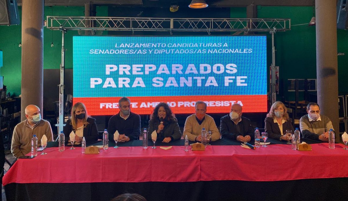 La lista &quot;Preparados para Santa Fe&quot; se presentó en Vera - INFO VERA