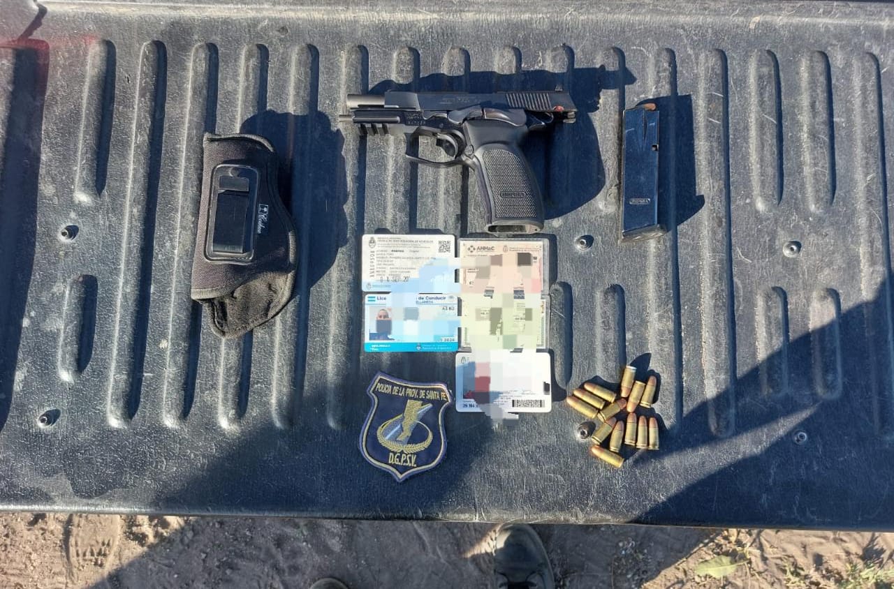 Aprehendido por trasladar en su vehículo un arma de fuego de manera ...
