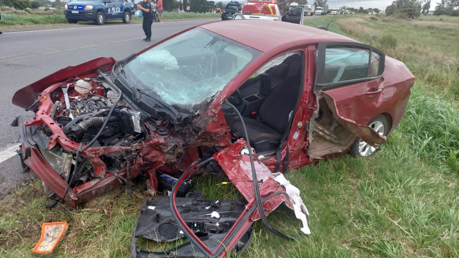 Accidente de tránsito con lesiones graves en Ruta 11 a la altura de ...