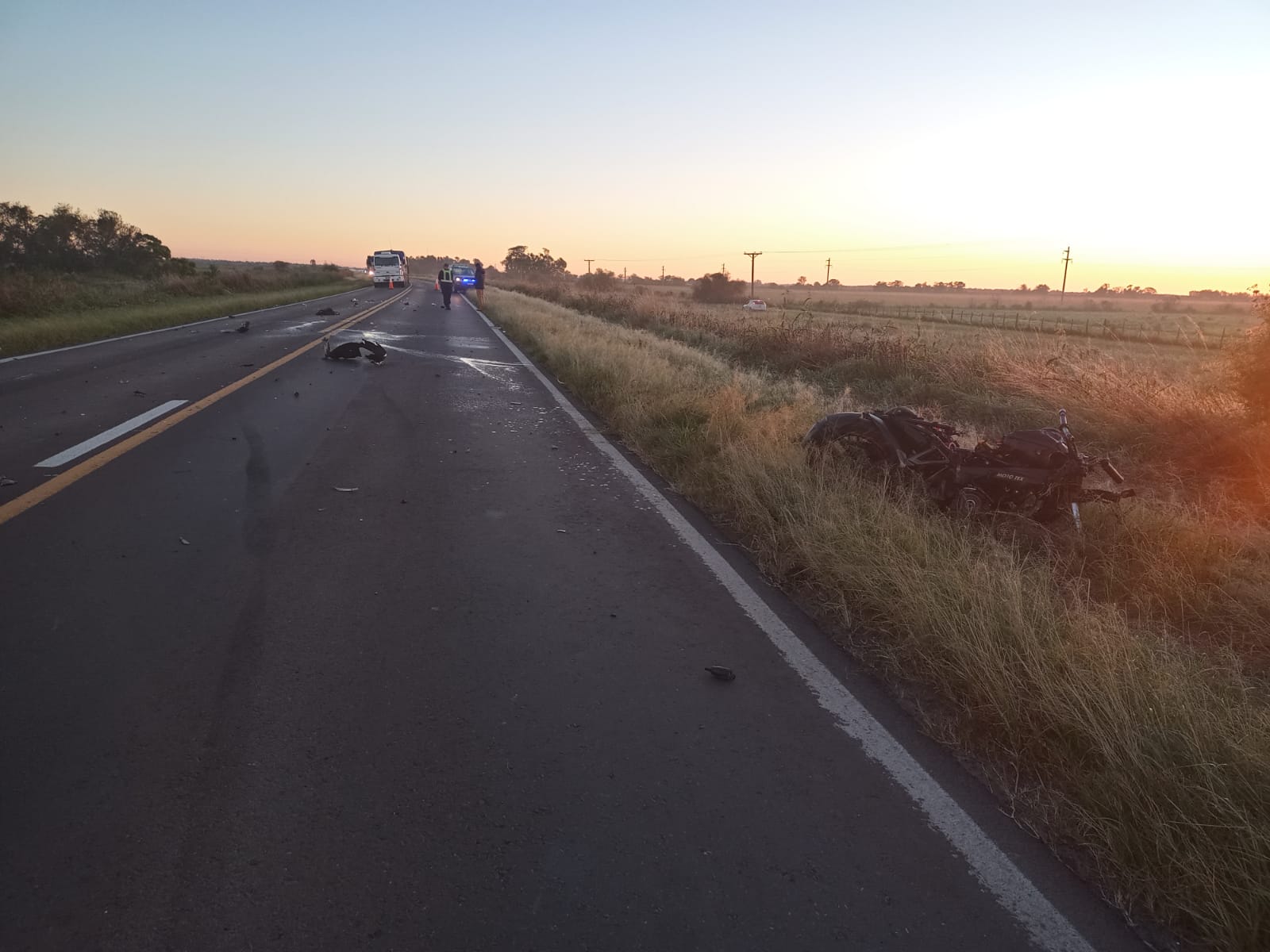 Accidente fatal sobre la Ruta 11 a la altura de Las Garzas | INFO VERA