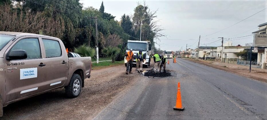 Vialidad Nacional repara la calzada de la RN 11 | INFO VERA