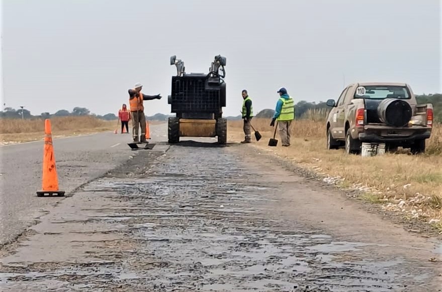 Vialidad Nacional trabaja en el norte sobre las rutas 11 y 98 | INFO VERA
