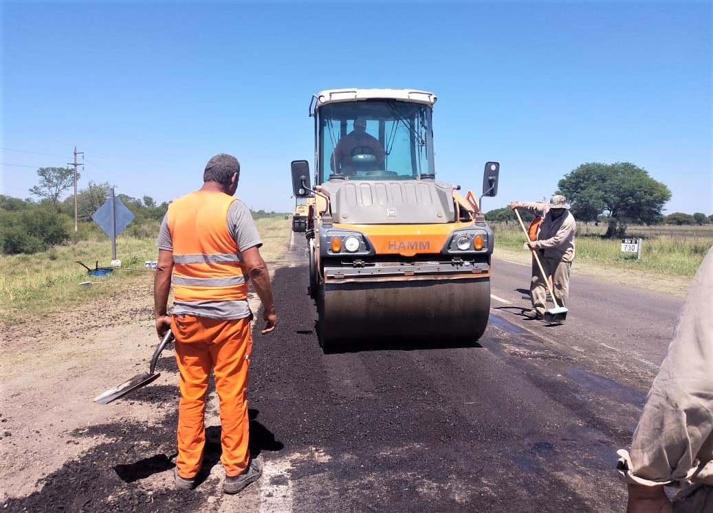 Vialidad Nacional realizó bacheos y repavimentaciones en la Ruta 11 ...