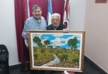 Sosa recibió al padre Pepi