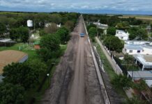 El Gobierno Provincial transforma la avenida principal de Hardy