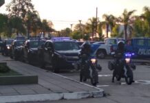 Intentaron robar un cesto de basura e hirieron a un policía: todos fueron detenidos