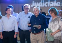 Reconocimiento a Rafael Gutiérrez en el Día del Judicial