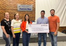 La Rural de Reconquista entregó a la Cooperadora del Hospital el dinero recaudado en el remate de la Expo Rural 2025