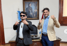El Chino Maidana visitó a Pullaro