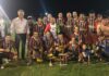 El equipo de fútbol senior de Estudiantes se quedó con la Copa de Oro