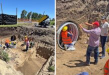 Comenzó una obra única e histórica para Vera