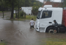 Vecinos de Calchaquí se autoevacuaron tras el aguacero de 160 mm que afectó la ciudad