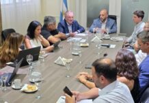 Felipe Michlig encabezó una ronda de consultas por el Proyecto de Ley Orgánica de Municipios