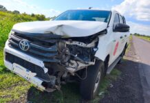 Tres vehículos se vieron involucrados en un accidente sobre la Ruta 11