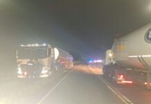 Vera: camión cisterna chocó contra un caballo sobre la Ruta 11