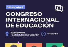 Avellaneda será sede del Congreso Internacional de Educación