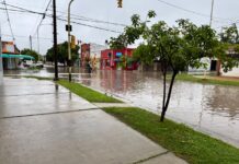 Se registran lluvias intensas en el departamento Vera: datos actualizados