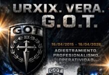 Se cumplen 11 años de la creación del Grupo de Operaciones Tácticas de la UR XIX