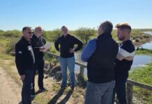 Construirán un nuevo puente aliviador sobre la Ruta Provincial 38S