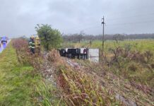 Berna: dos hermanos murieron tras chocar con un camión en ruta 11 por la lluvia