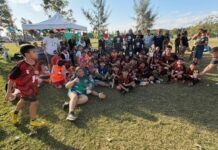 Espacio Abierto cerró las vacaciones de invierno con un encuentro de fútbol infantil
