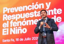 Pullaro por los pronósticos de El Niño: “Santa Fe está hoy mucho mejor preparada que hace tres años”
