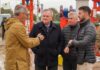 Michlig supervisó el nuevo puente Santa Fe-Santo Tomé