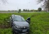 San Antonio de Obligado: despistó con su auto en una curva de la Ruta 11