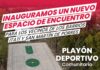 Inauguran el nuevo Playón Deportivo Comunitario para los barrios Itatí y San Martín de Porres.