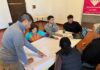 Reunión de trabajo para fortalecer el sistema de escurrimiento de Vera