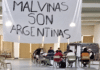 Los Amores: Osvaldo Sosa visitó a los estudiantes que llevaron el mensaje de Malvinas al Senado provincial
