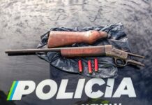 Las Gamas: secuestraron una escopeta, cartuchos y aprehendieron a un hombre