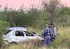 Accidente en la Ruta 11, a la altura de los puentes de El Toba