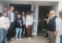 Inauguraron la puesta en valor del centro de salud de Santa Lucía