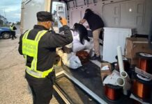 Policías de Santa Fe y Chaco realizaron un operativo de blindaje interprovincial